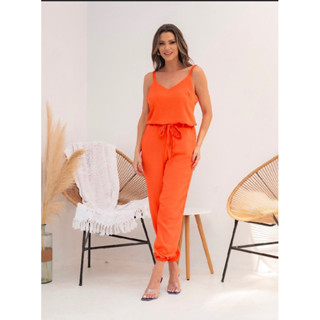feminina conjunto regata em calça com cintos calça atrás tem elástico -2188