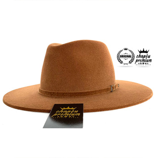 CHAPÉU FEDORA FERRUGEM COM PEQUENO DEFEITO DE FABRICAÇÃO - LEIA A DESCRIÇÃO em Oferta na Shopee