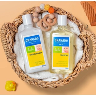 Kit Shampoo e Condicionador Suave Granado Bebe Tradicional em Oferta na Shopee