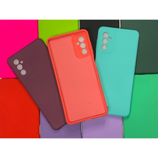 Capa Capinha Silicone Samsung Galaxy M52 Aveludada ou Kit com Película 3D