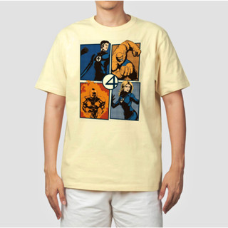 Camiseta Camisa Quarteto Fantástico Equipe Anime Nerd Filme série vingadores x-men