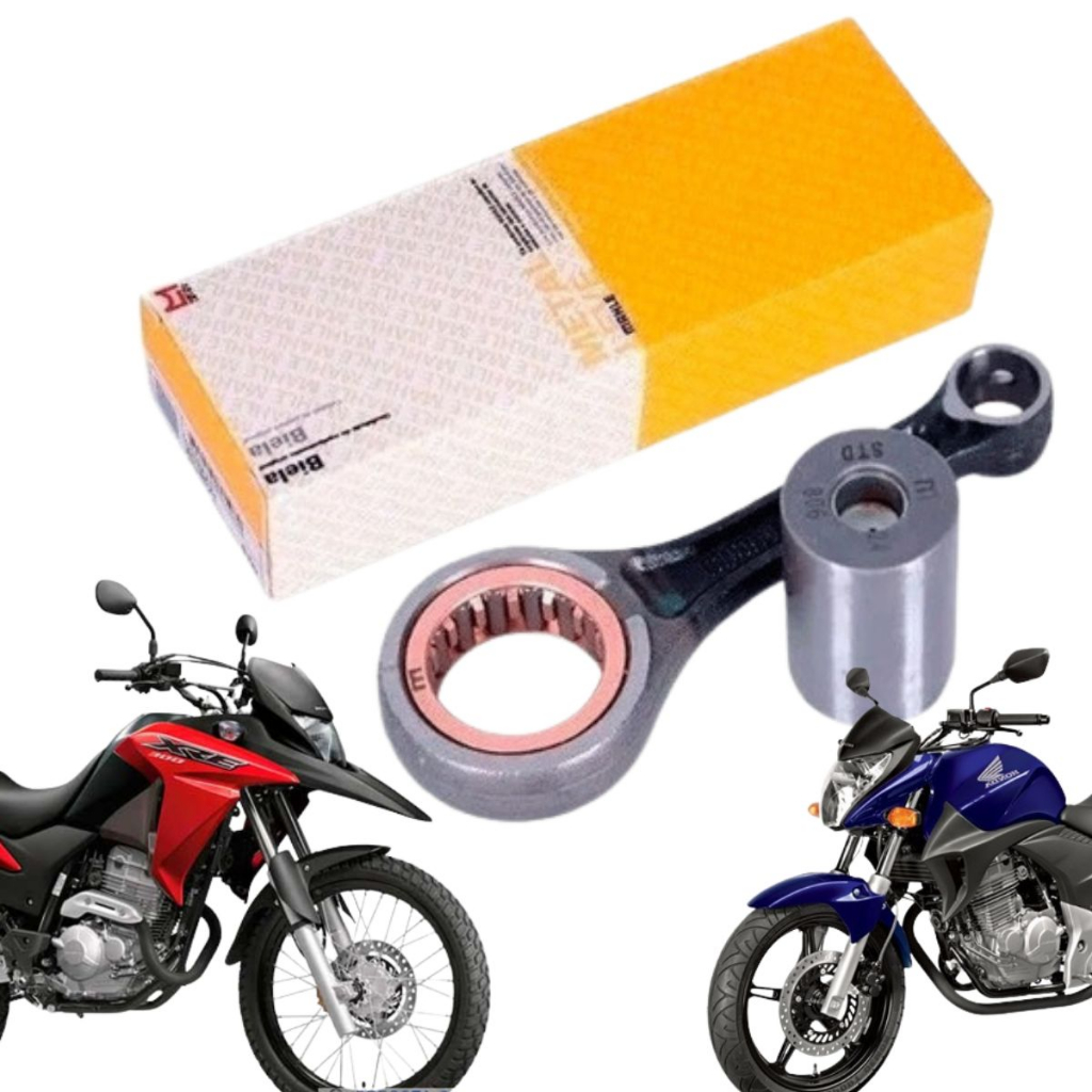 Biela Motor Honda XRE 300 Cb 300 2009 à 2022 Original Metal Leve