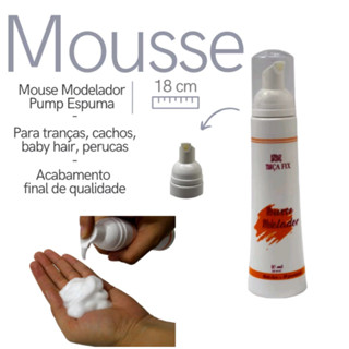 Mousse Modelador Pump Espuma Tranças Fix 150Ml - Acabamento Final De Qualidade