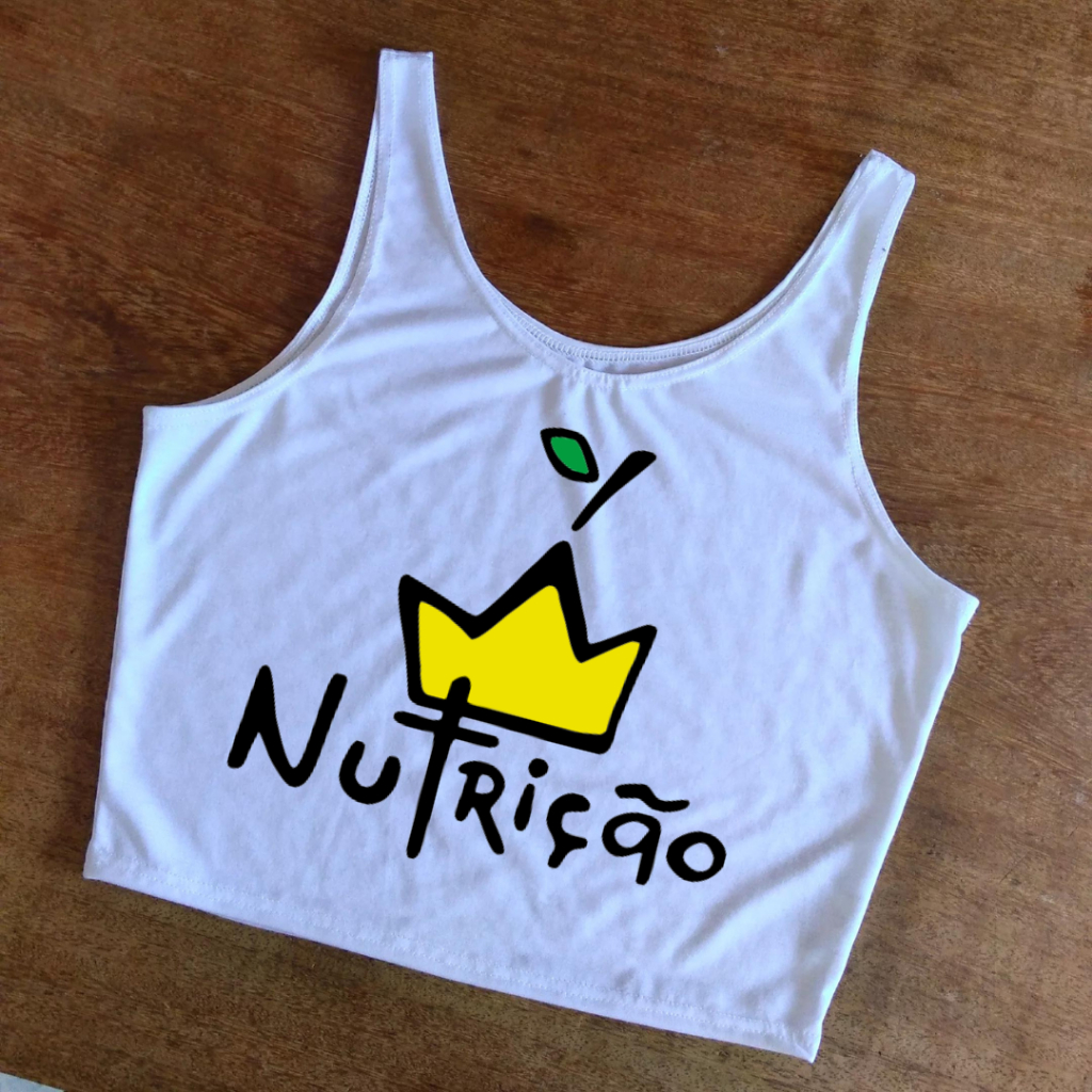 Cropped de Nutrição com Coroa - Feminino