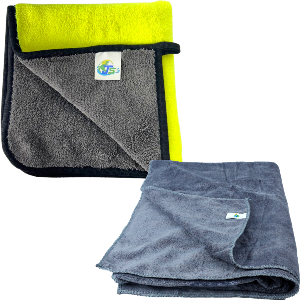 Toalha Macia Microfibra Automotivo Pano 600gsm 40x40cm + Toalha de Secagem 50x90cm em Oferta na Shopee