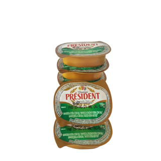 Manteiga 10g présidente  EM SACHE cx com 15 un  pronta entrega em Oferta na Shopee