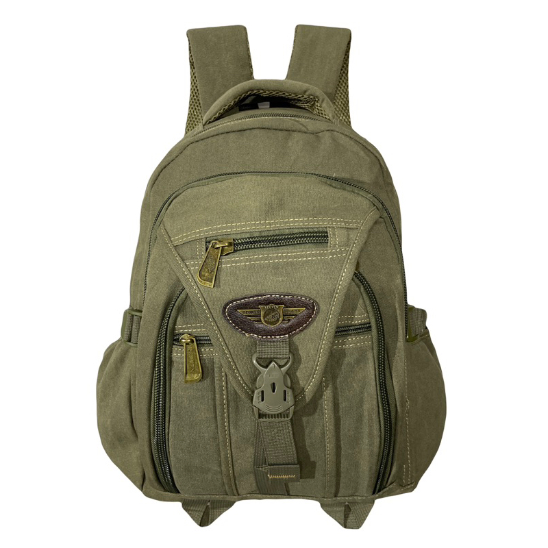 Mochila Masculina Feminina Escolar Notebook Reforçada Em Lona JA9606