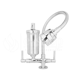 Torneira Com Filtro Gourmet Pia Cozinha De Mesa Metal Inox
