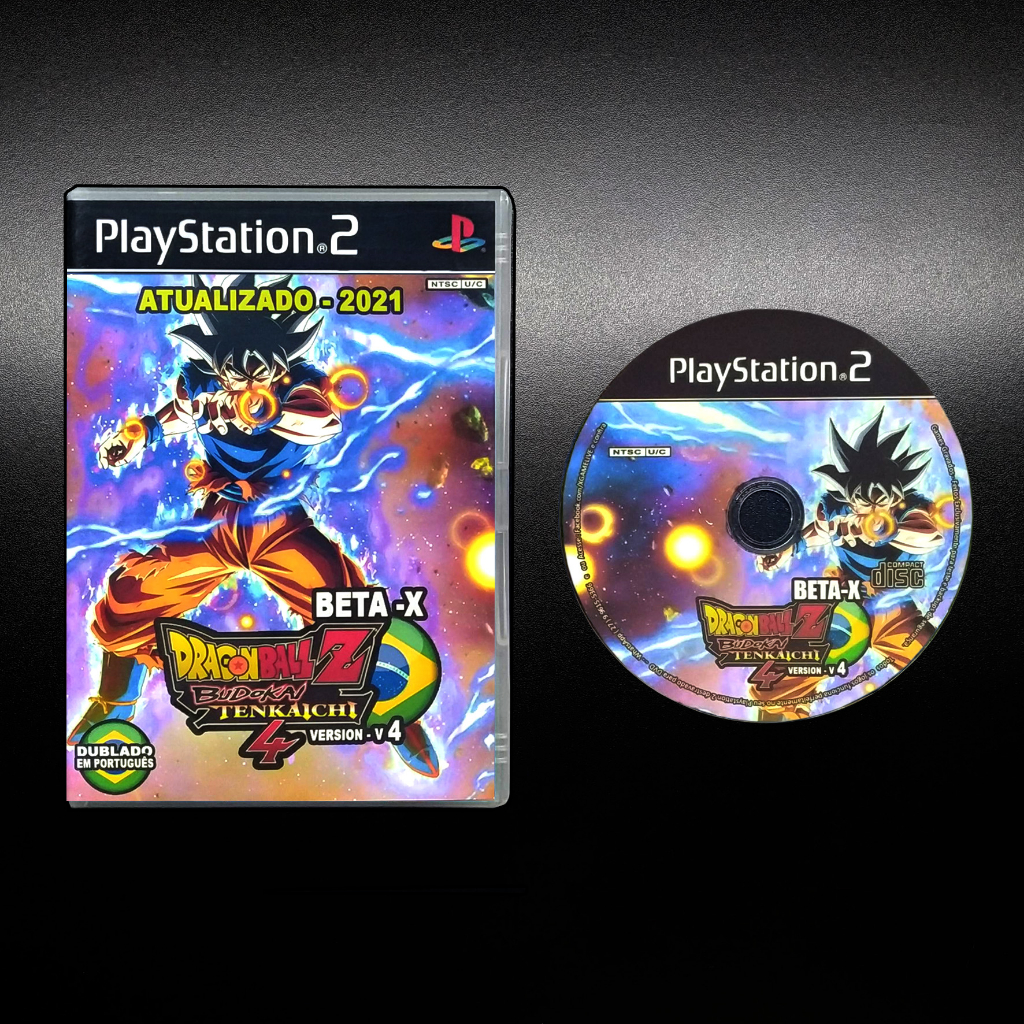 Dragon Ball Budokai Tenkachi 4 - Beta X - Dublado  - Game Repro Ps2 / Play 2 Copy Patch Retro