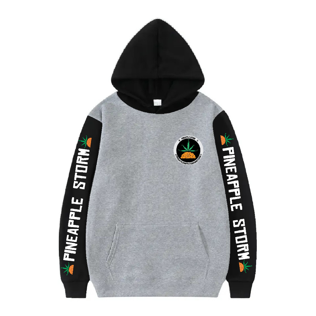 Blusa Moletom Canguru Capuz E Bolso Flanelado unissex PNPL Pineapple Storm Poesia Acústica em Oferta na Shopee