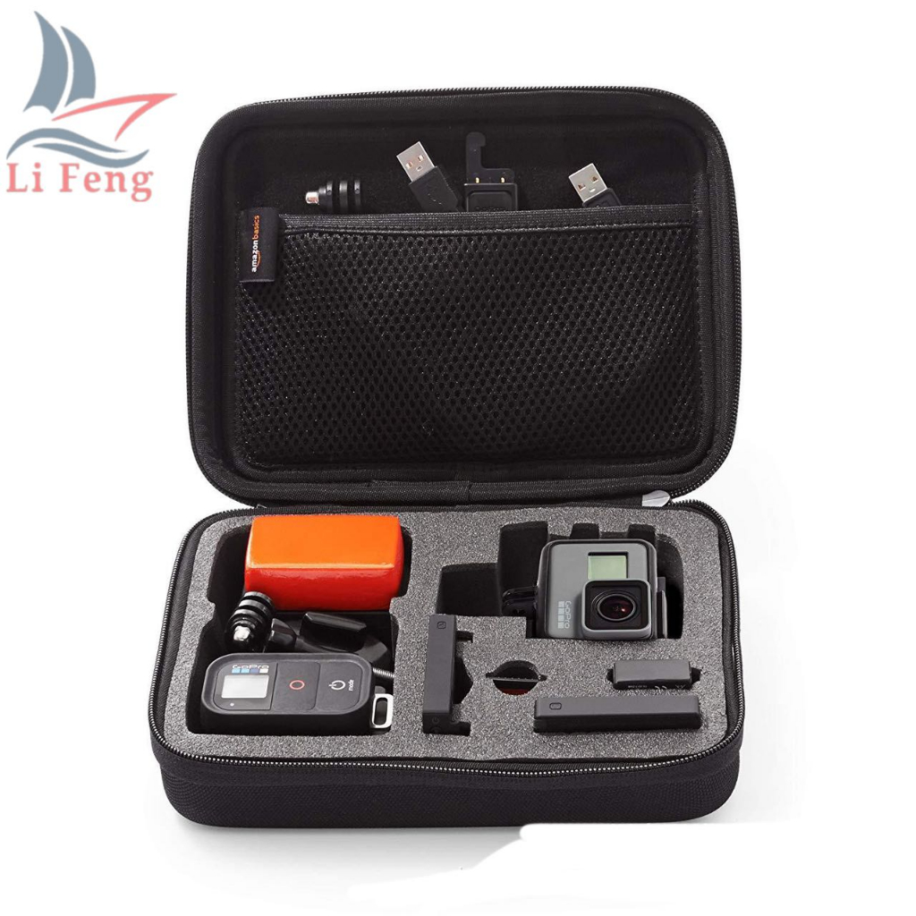 Case Estojo Portátil De Armazenagem EVA Para Anti Impacto GoPro Bolsa De Transporte Viagem À Prova De Choque