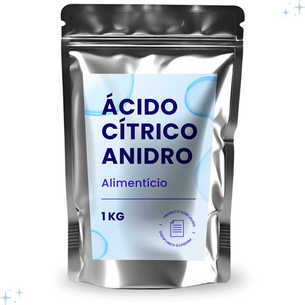 Ácido Cítrico Anidro 1kg 100% Puro em Oferta na Shopee