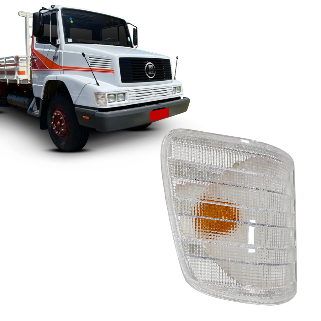 LANTERNA SETA PISCA CRISTAL CAMINHÃO MB 1620 1935 1938 COM MEIA LUZ em Oferta na Shopee