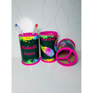10 Porta Lápis Personalizada Neon