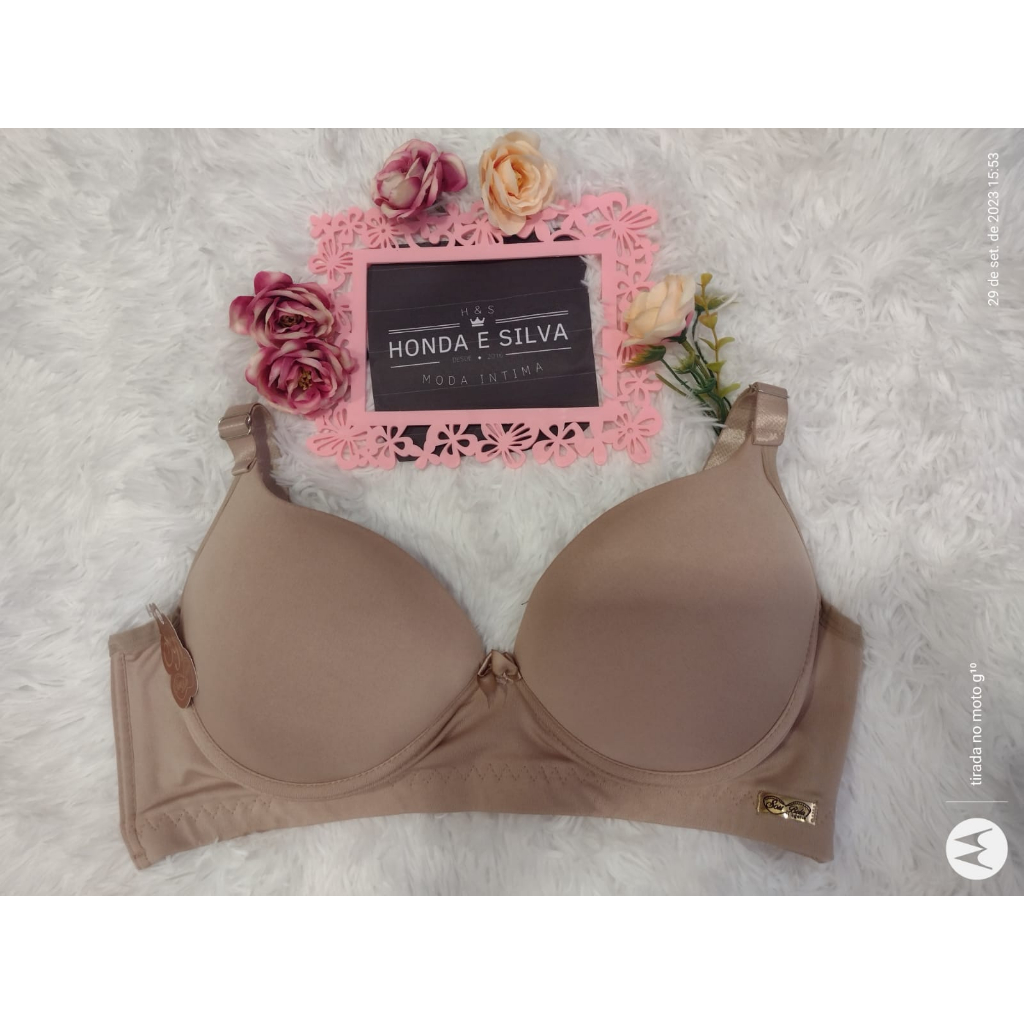 SUTIA PLUS SIZE LISO REFORÇADO COM TALA LATERAL COSTURA REFOÇADA E FORRO DE ALGODÃO em Oferta na Shopee