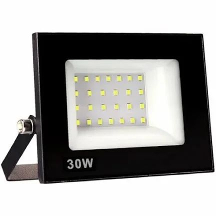 Kit 10 Refletor Led 30w IP66  Holofote Branco Frio A Prova Dagua ILUMINAÇAO