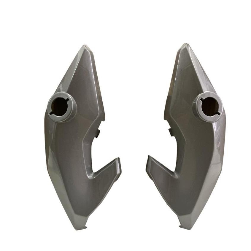 Par Bananinhas Carenagem Lateral do Farol Cg Titan 125 / 150 / START FAN 125 150 160 2014 a 2021 Cinza em Oferta na Shopee