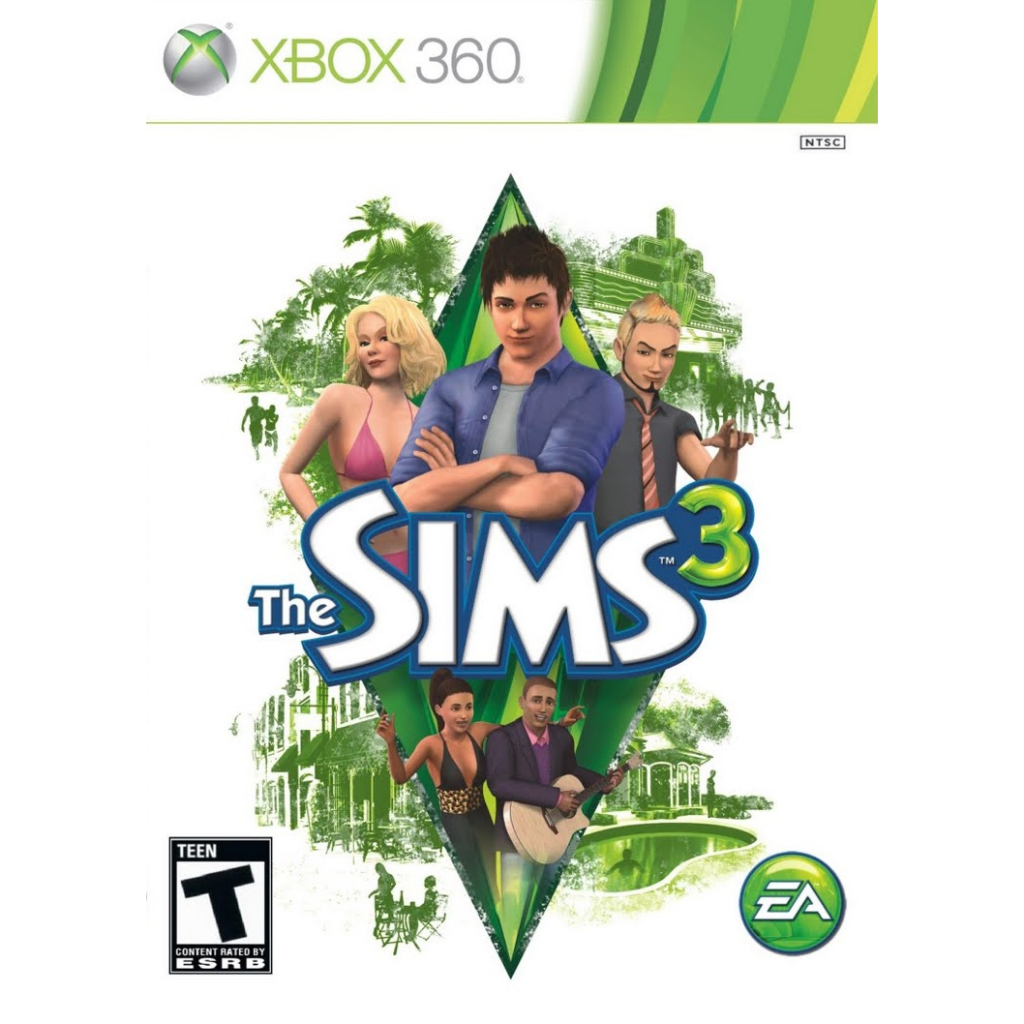 the sims 3 midia fisica - xbox 360