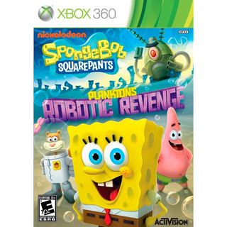 spongebob squarepants plankton's robotic revenge midia fisica - xbox 360 em Oferta na Shopee