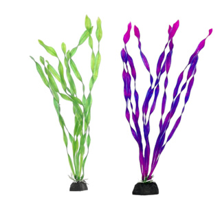 Planta Artificial 30cm Alga 2 peças Para decoração Aquário em Oferta na Shopee