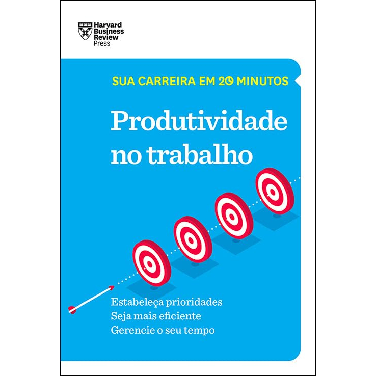 Livraria 3WF - Produtividade no trabalho (CAPA COMUM, LIVRO NOVO) por Harvard Business Review