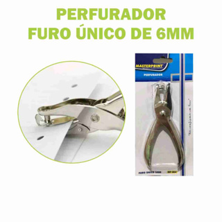 Perfurador Furador de papel  Alicate de metal 1 furo resistente em Oferta na Shopee