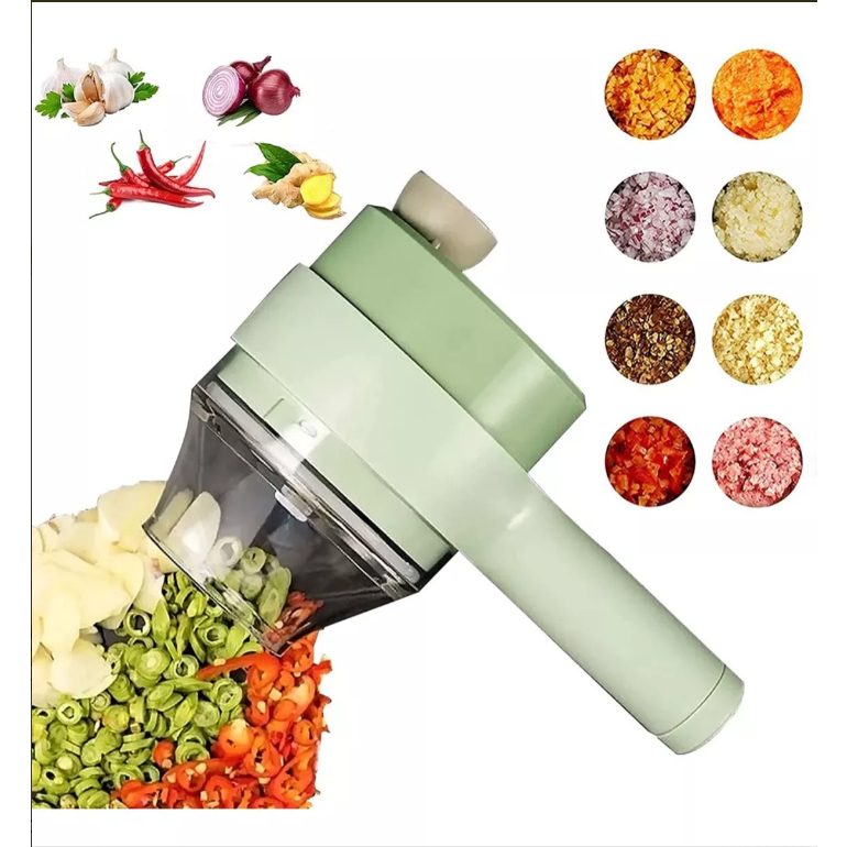 Cortador Triturador Elétrico Multifuncional Vegetais Carnes