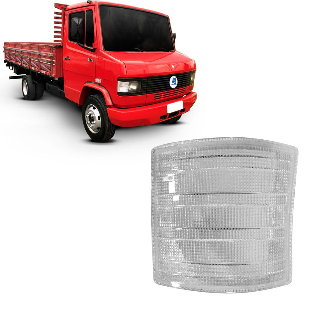 LANTERNA SETA PISCA CAMINHÃO MB 709 710 712 912 914 CRISTAL DE 2003 ATÉ 2012
