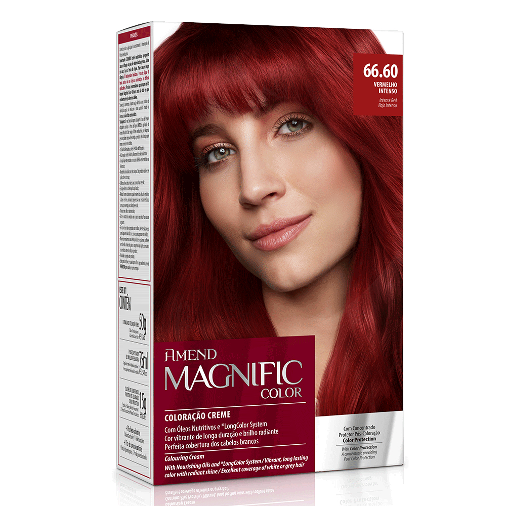 Amend Coloração Magnific Color 66.60 Vermelho Intenso