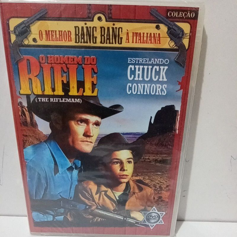 Dvd O Homem Do Rifle Chuck Connors Lacrado de Fabrica original