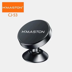 Suporte Celular Veicular Magnético Para Painel Carro 360º Graus H'maston CJ-53 Original