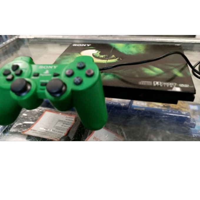 Playstation 2 Edição especial Hulk ou Ferrary