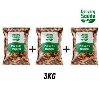 Mix Castanhas Pará Caju Amendoas Nozes Amendoim Uva Passa Goji Berry Coco 2/3 Unidades DeliverySaúde em Oferta na Shopee