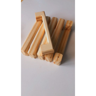 Puxador de Madeira com Parafusos para Móveis Armários Cômodas 128 mm 160 mm 194 mm 225 mm