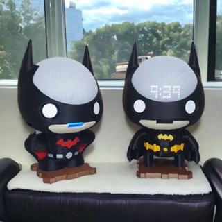 Suporte Alexa Echo Dot 4 ou Echo Dot 5 Batman - Presente, decoração criativa, música, som, stand de mesa Amazon