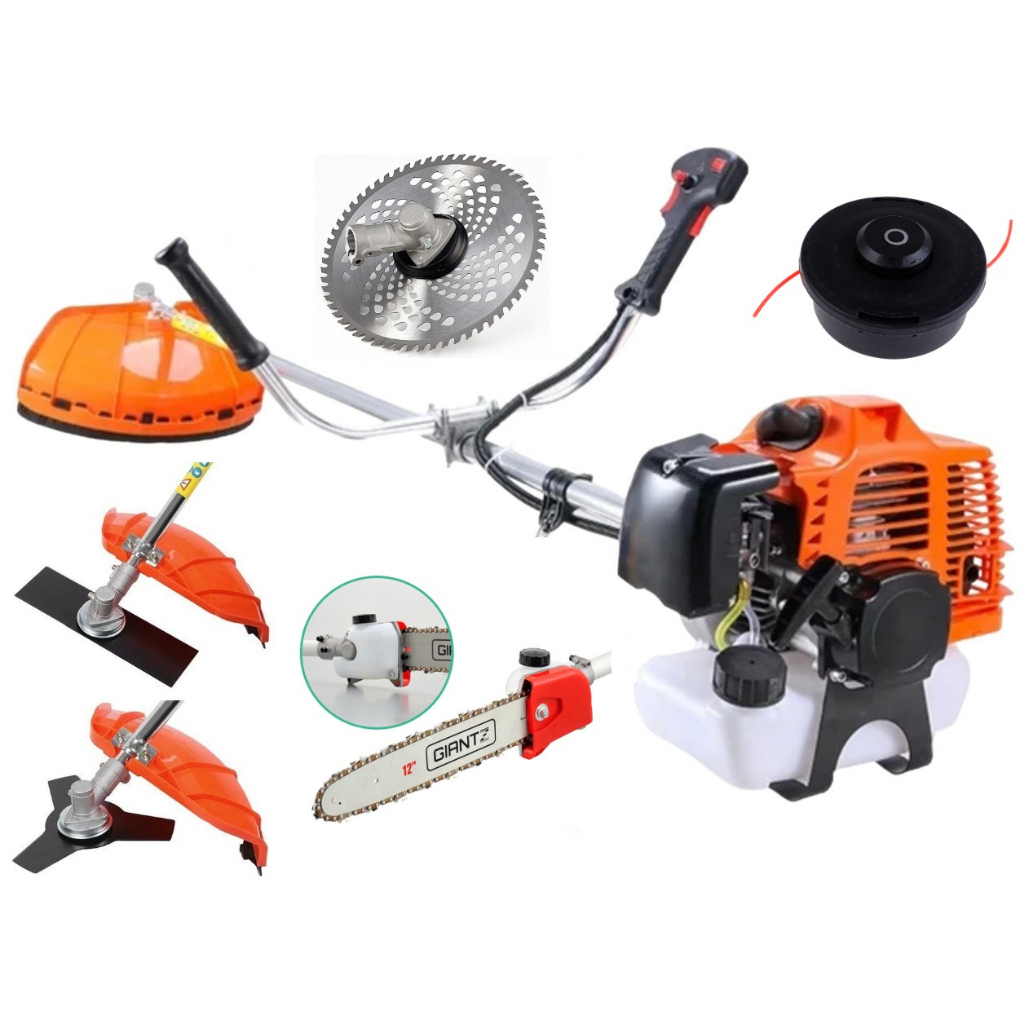 Roçadeira Gasolina Pro 75cc + Motopoda Minimotosserra Motopodador