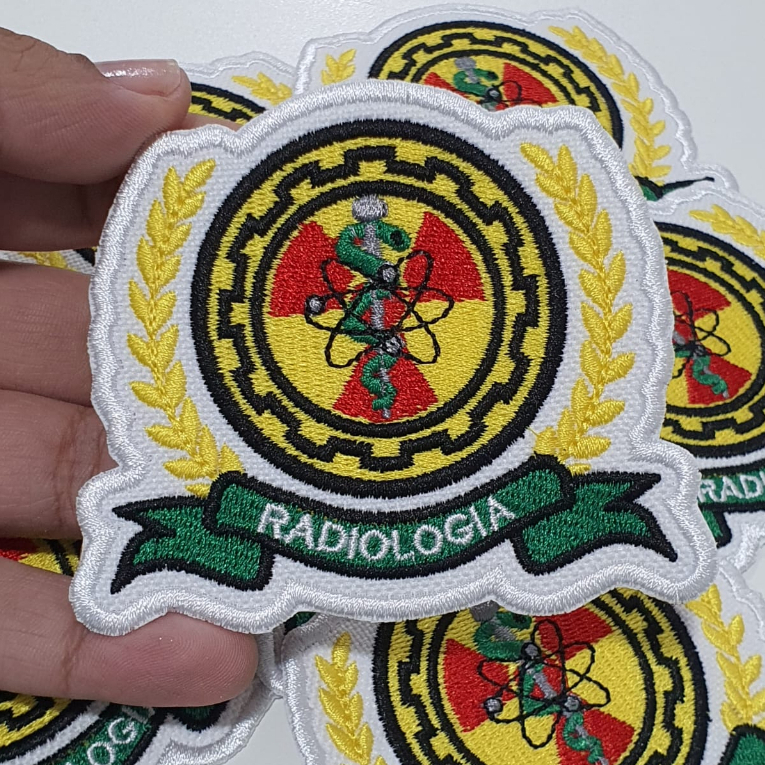 Patch Bordado Termocolante-  Radiologia, Radiologista em Oferta na Shopee