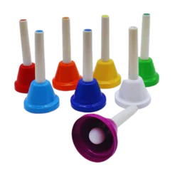 Sininhos De Mão Musicais Infantil Coloridos Diatônico Liverpool