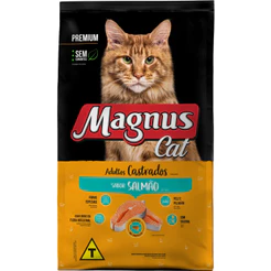 Ração Magnus Cat Gato Castrado Salmão 20 kg