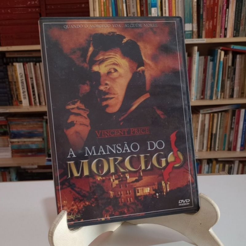 DVD A Mansão do Morcego - Vicent Price (terror)