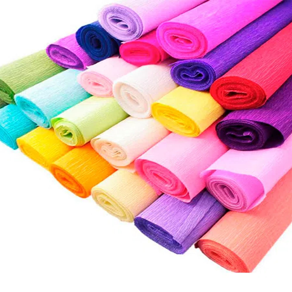 Papel Crepom 48cm x 2m - Unitário - Ridet - ESCOLHA O MODELO em Oferta na Shopee