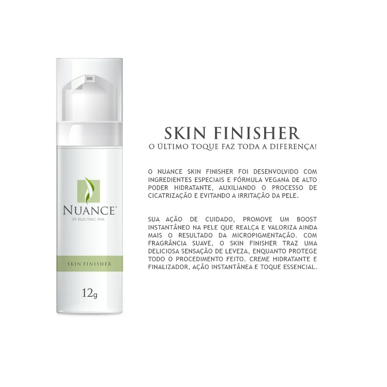 Cicatrizante Nuance Skin Finisher Pós Micropigmentação - 12g