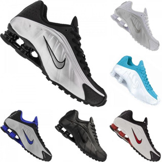 Tênis Shox R4 4 Molas Branco Preto Prata Vermelho Azul Refletivo Vietnã Masculino Feminino