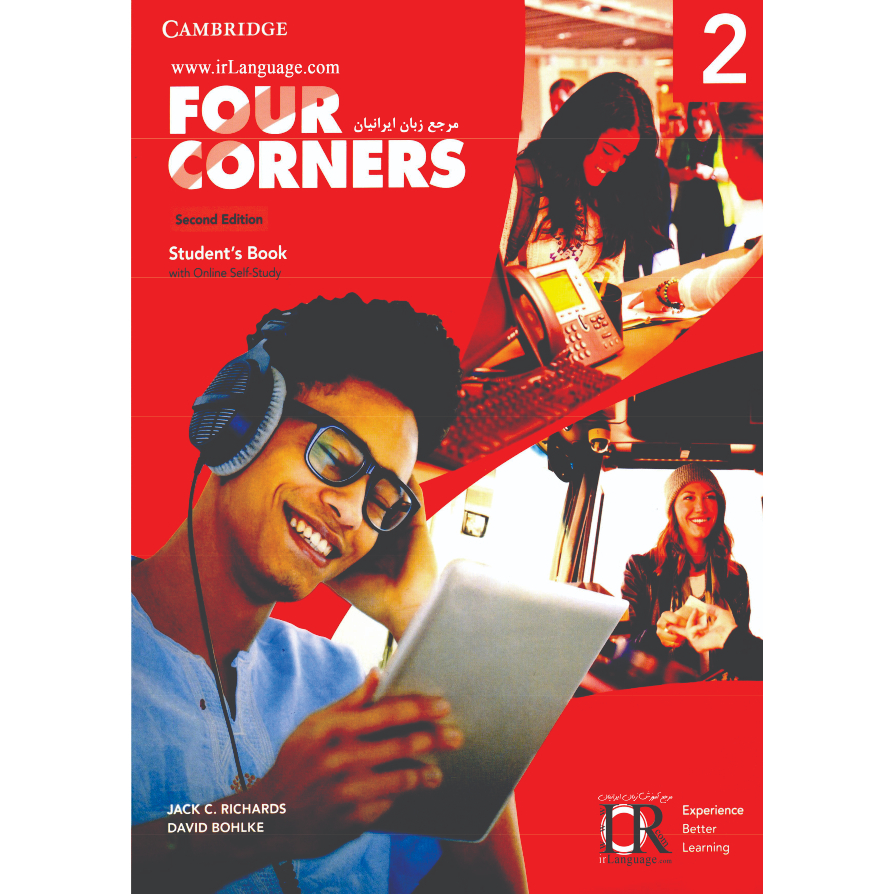 Four Corners 2 - 2° edição - (Apenas Livro do Estudante) Impressões coloridas melhor material do SHOPEE