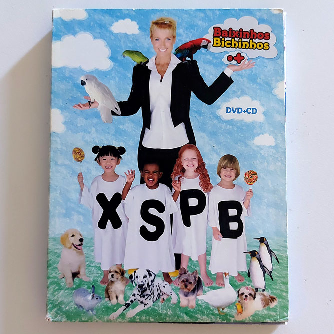 Dvd + Cd Xuxa Baixinhos Bichinhos Xspb 10