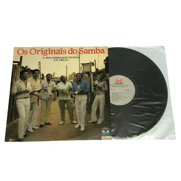 Lp Vinil Os Originais Do Samba Malandragem Entrou Em Greve