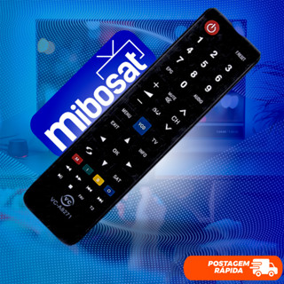 Controle Para Receptor MiboSat 1001 2001 3001 Qualidade Custo Benefício Pronta Entrega Excelente Mibo Sat