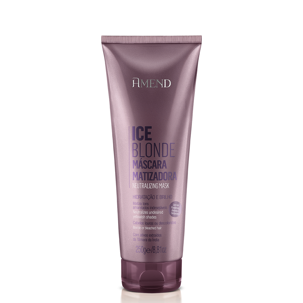 Amend Máscara Matizadora Ice Blonde 250g em Oferta na Shopee