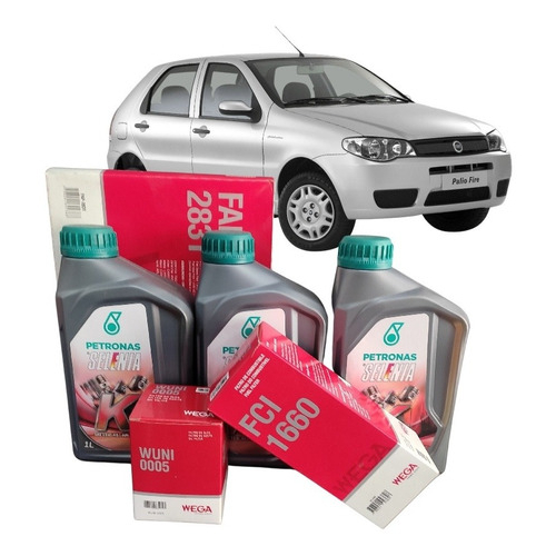 Kit Troca Óleo - Selenia 15w40 API SP Palio Siena Strada 1.0 1.3 1.4 Fire 2004 2005 ... 2011 em Oferta na Shopee