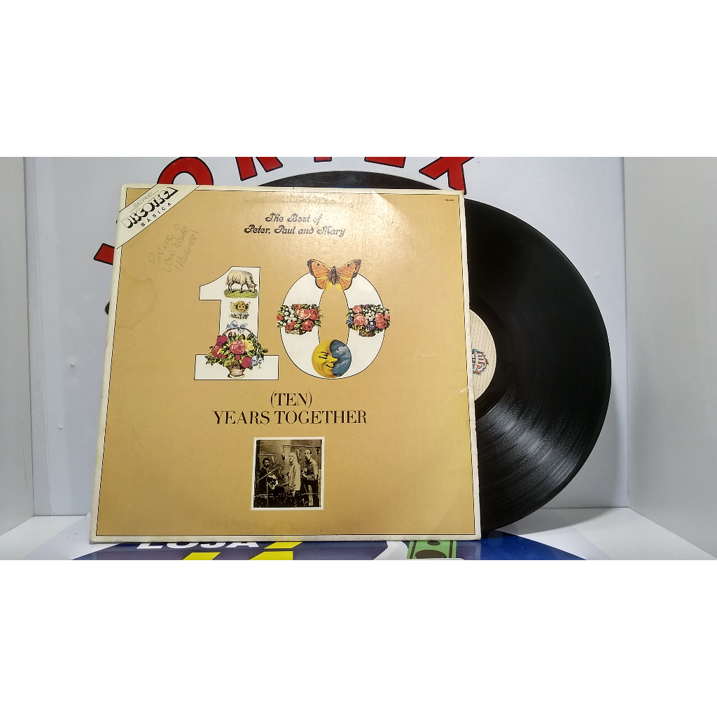 Lp Vinil The Best Of Peter Paul And Mary Ten Years Together